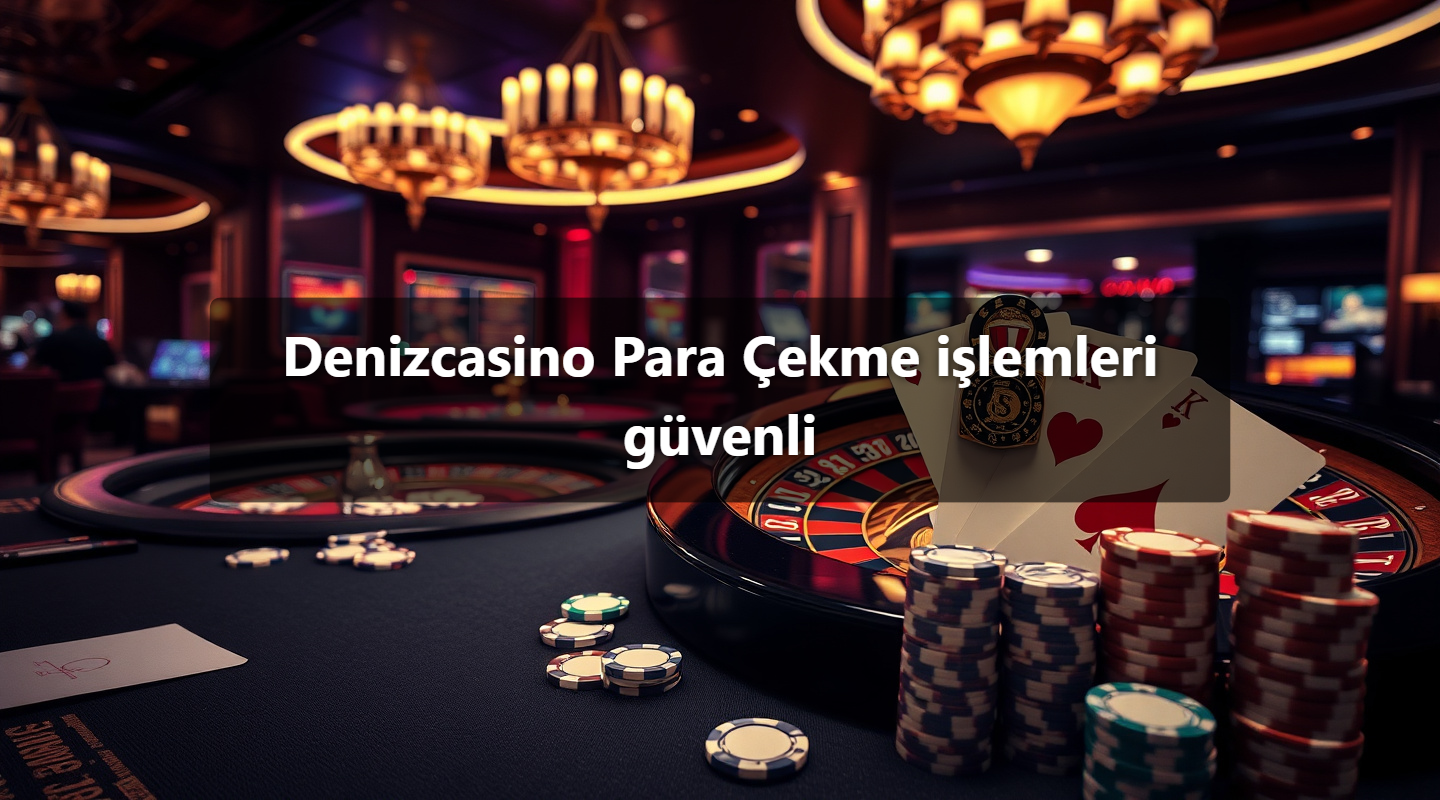 Denizcasino Para Çekme işlemleri güvenli